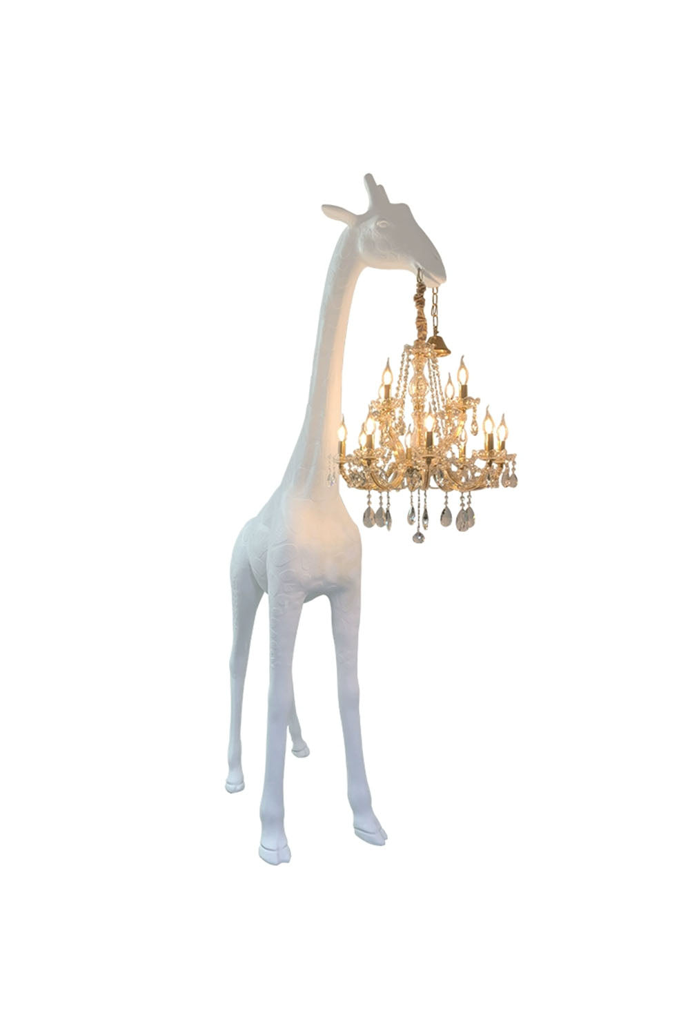 Giraffe Sculpture Floor Lamp