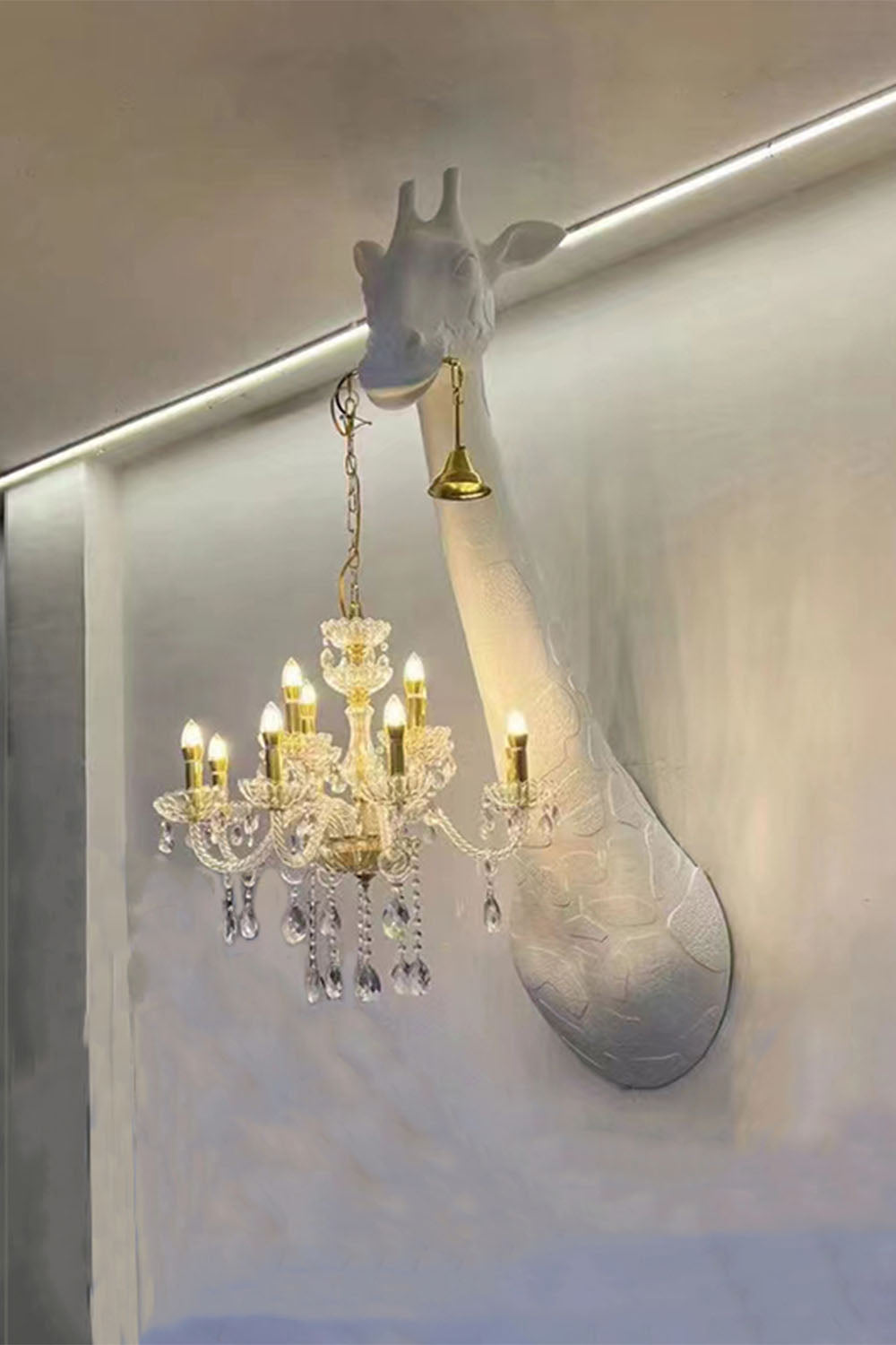 Giraffe Sculpture Wall Lamp