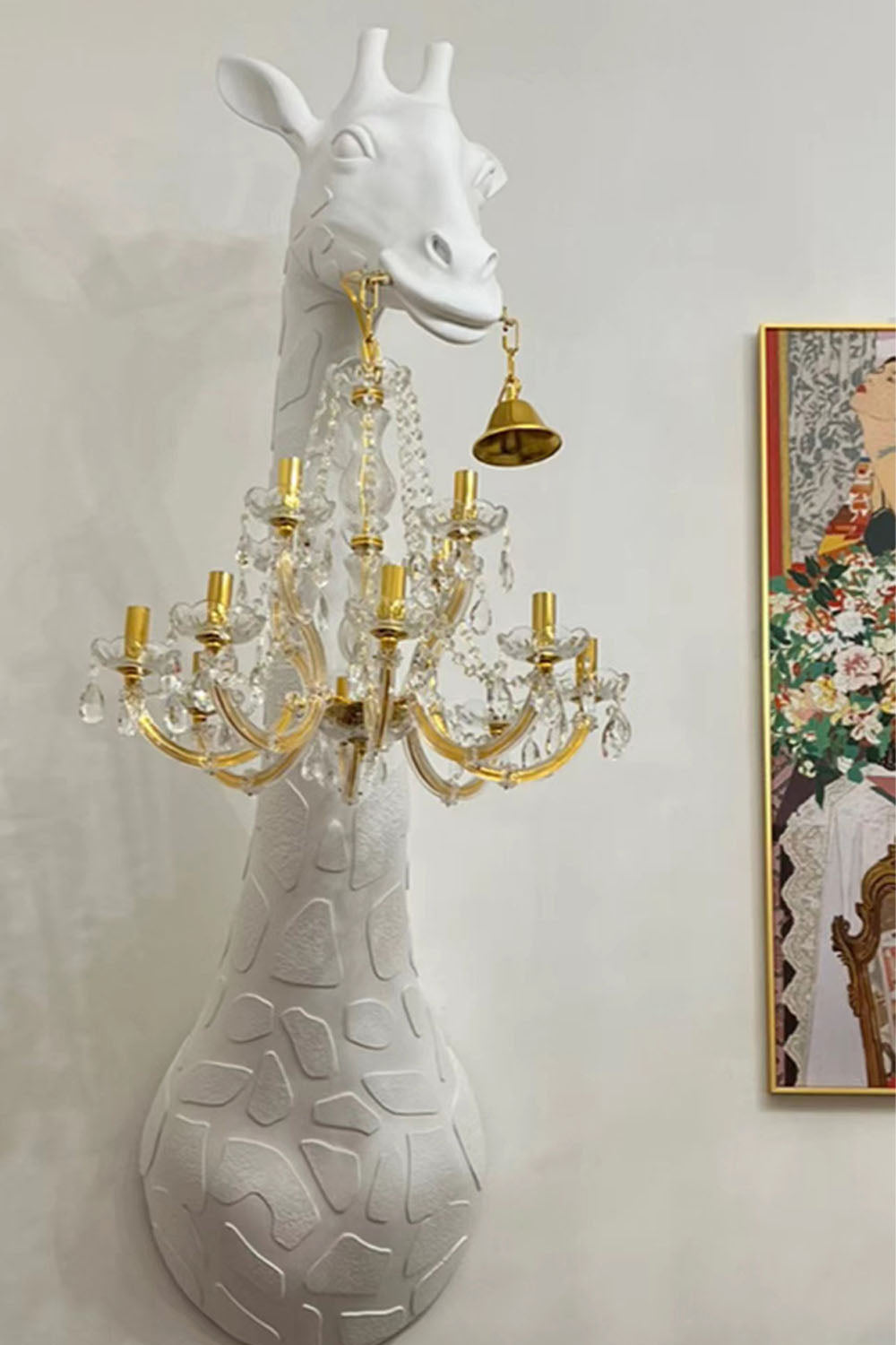 Giraffe Sculpture Wall Lamp