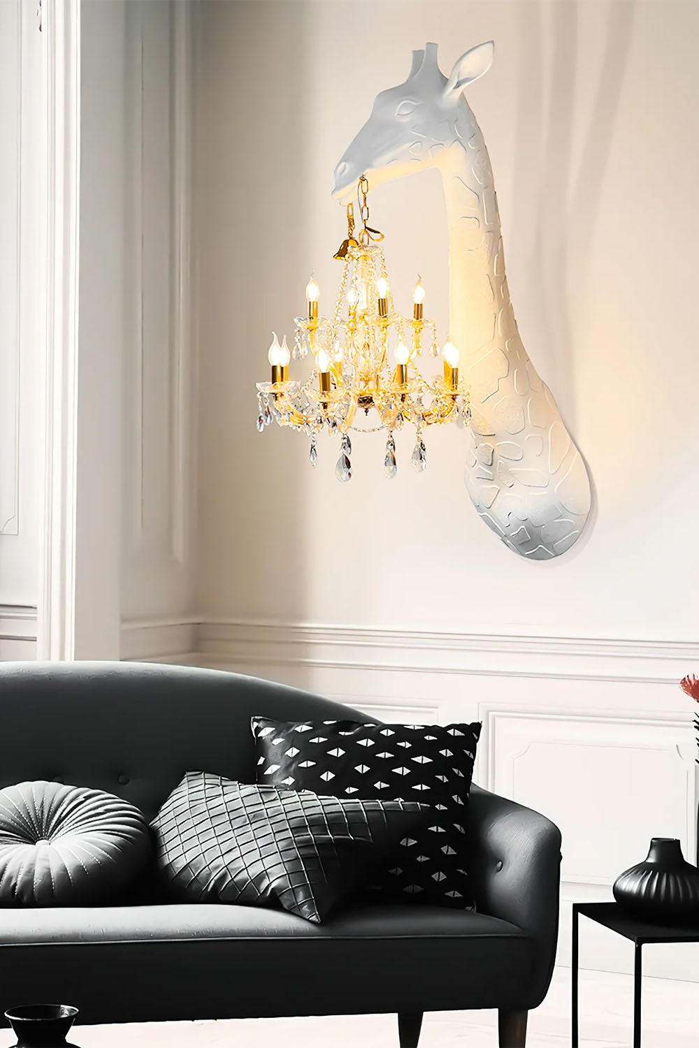 Giraffe Sculpture Wall Lamp