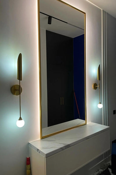 Gold Ion Modern Wall Lamp