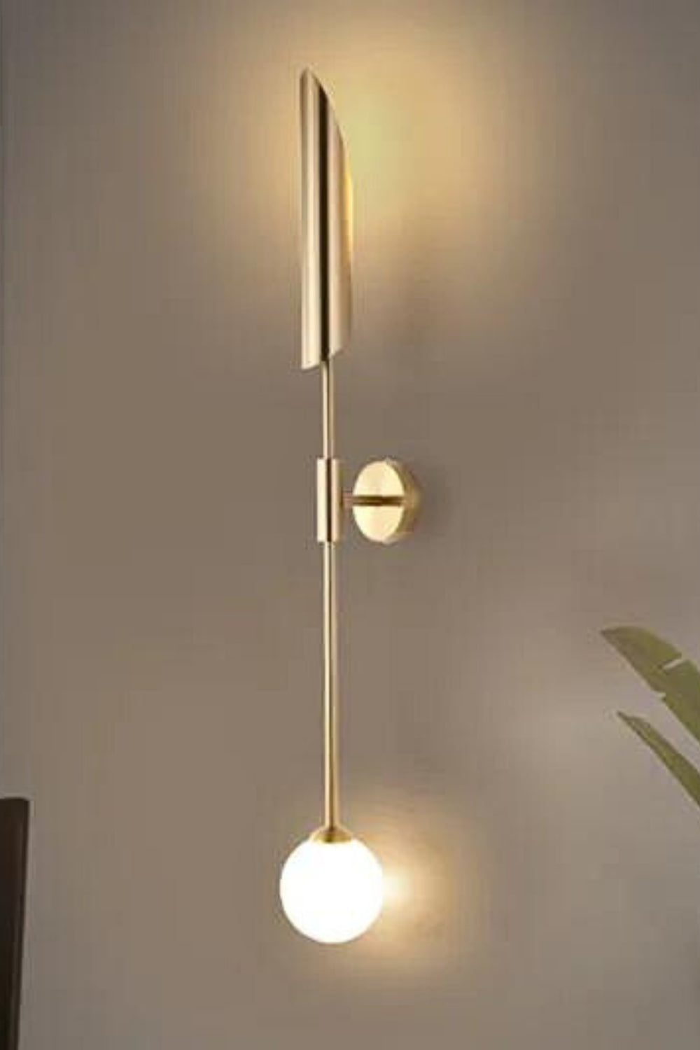 Gold Ion Modern Wall Lamp