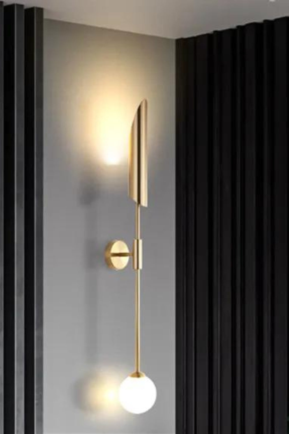 Gold Ion Modern Wall Lamp