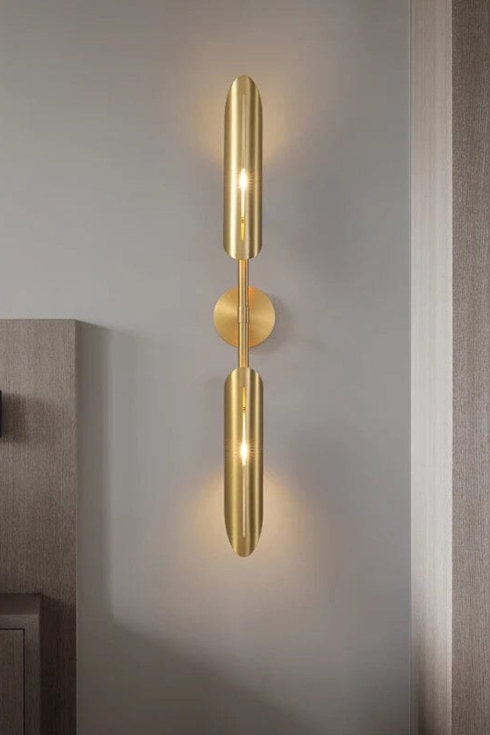 Gold Ion Modern Wall Lamp