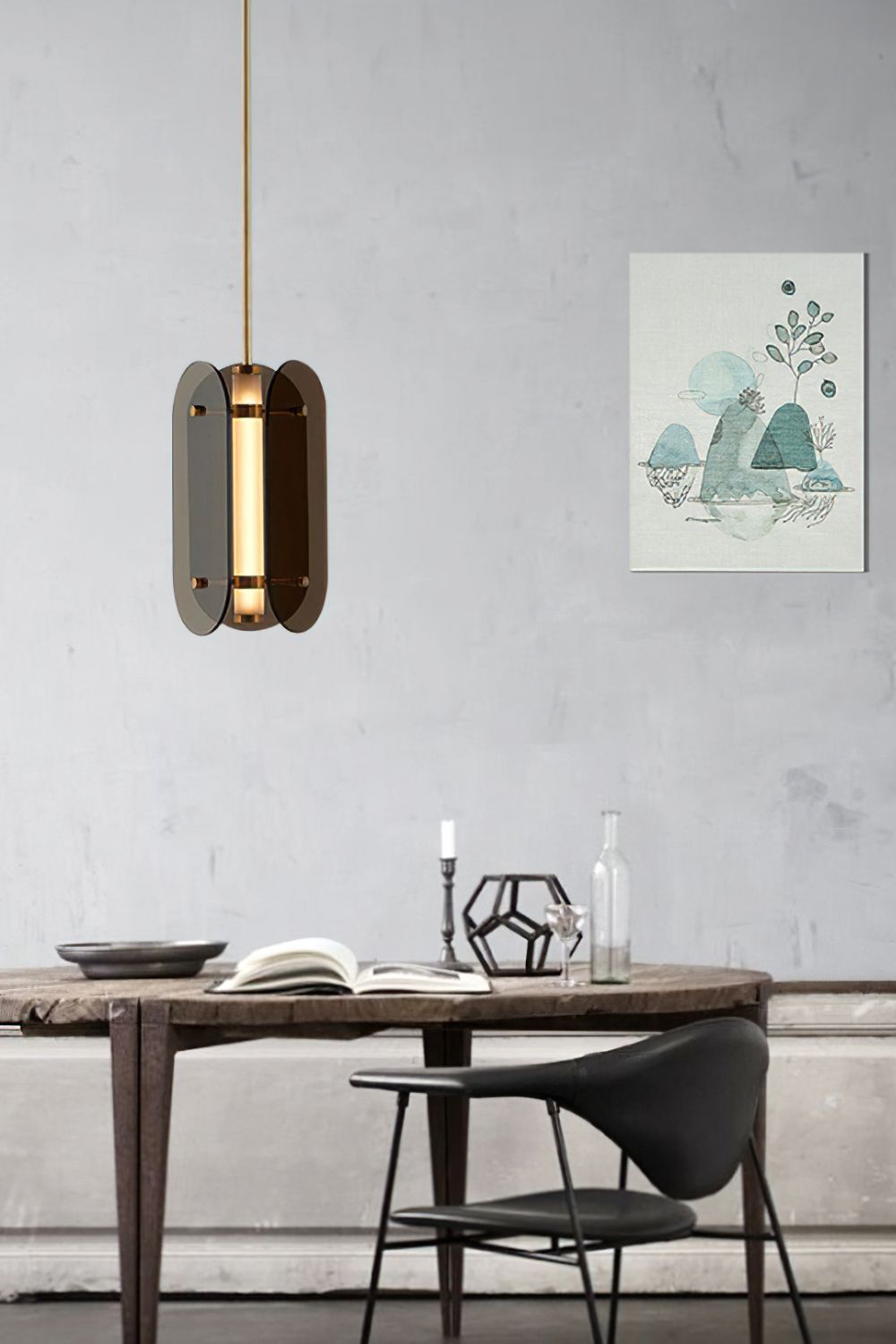 Glass Arch Pendant Lamp - SamuLighting