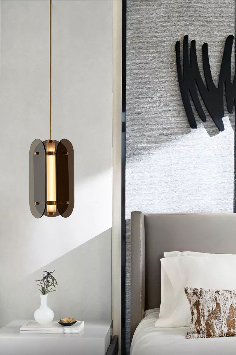 Glass Arch Pendant Lamp - SamuLighting