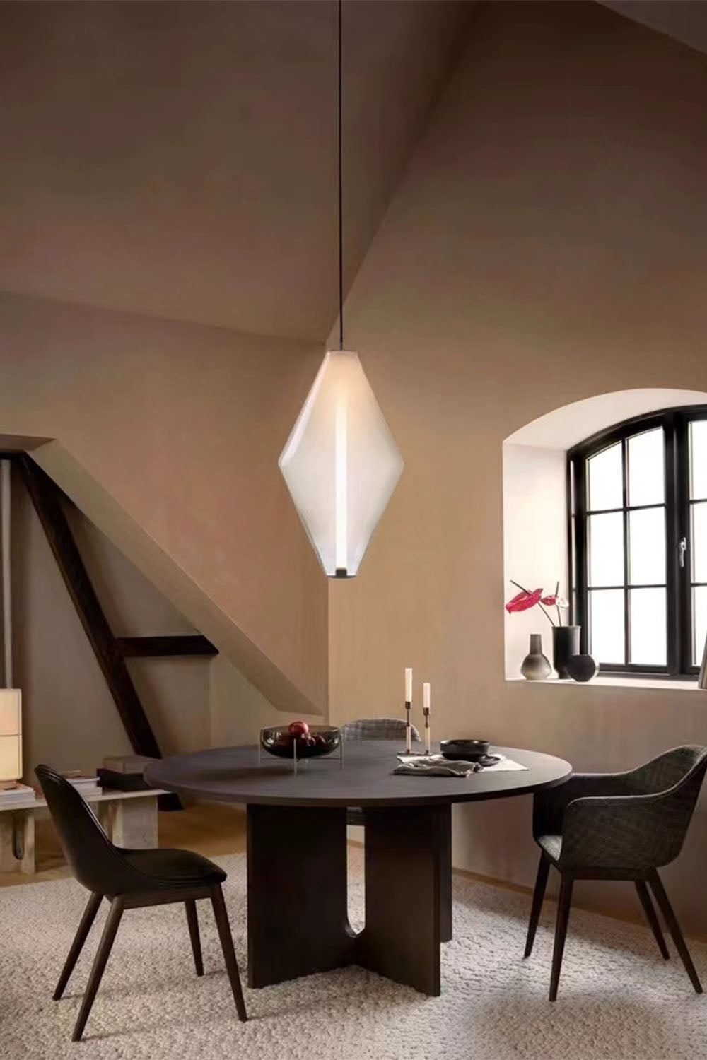 Glass Buoy Pendant Light