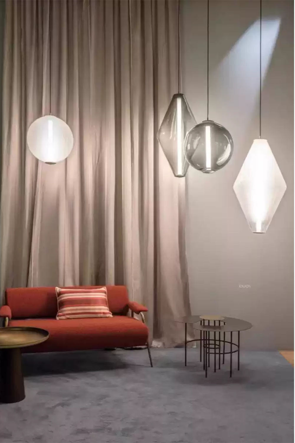 Glass Buoy Pendant Light