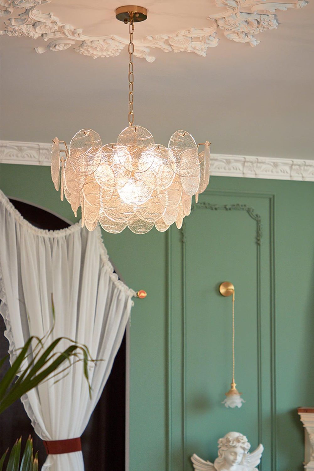 Glass Disc Chandelier - SamuLighting