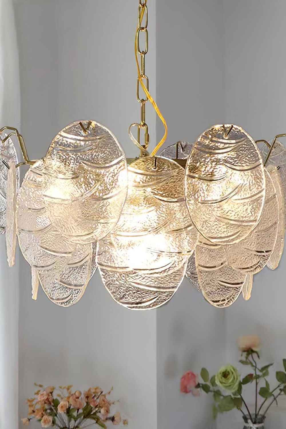 Glass Disc Chandelier - SamuLighting