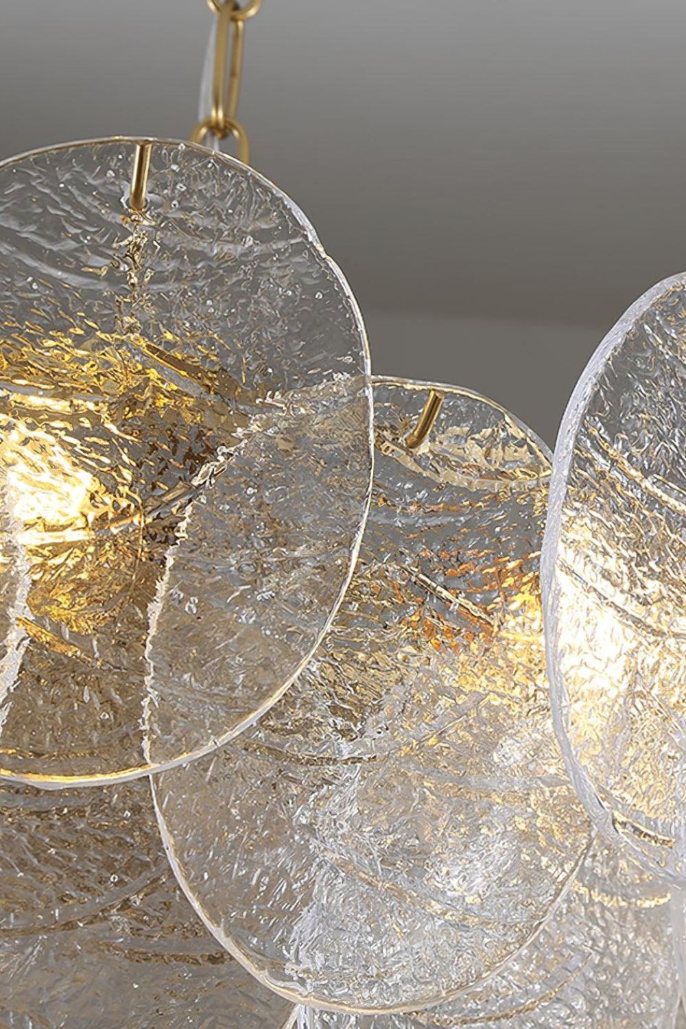 Glass Disc Chandelier - SamuLighting