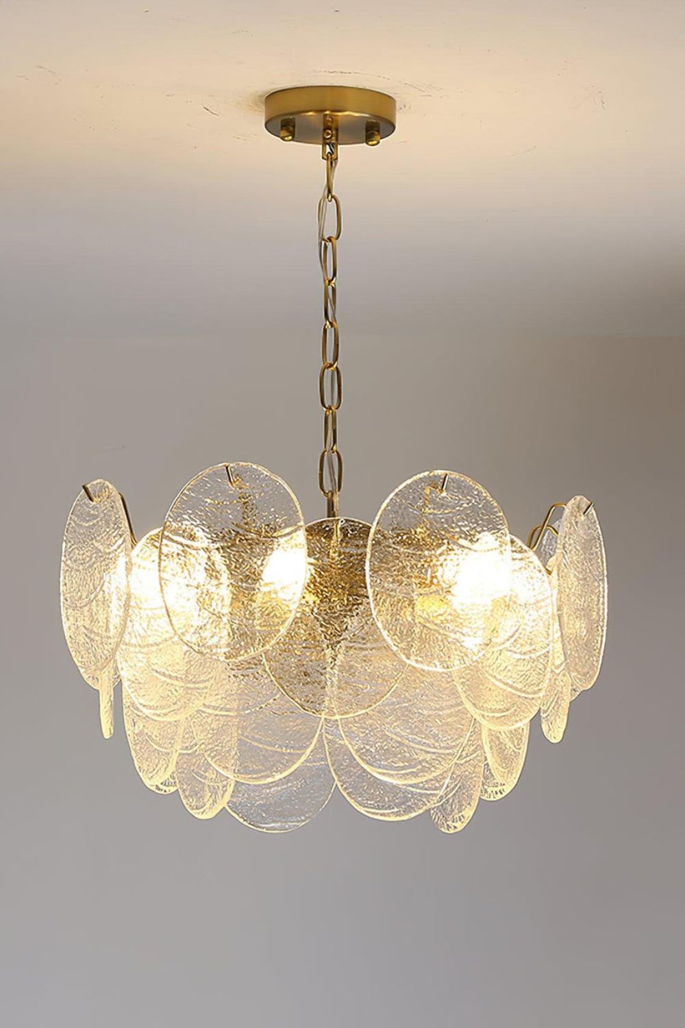 Glass Disc Chandelier - SamuLighting