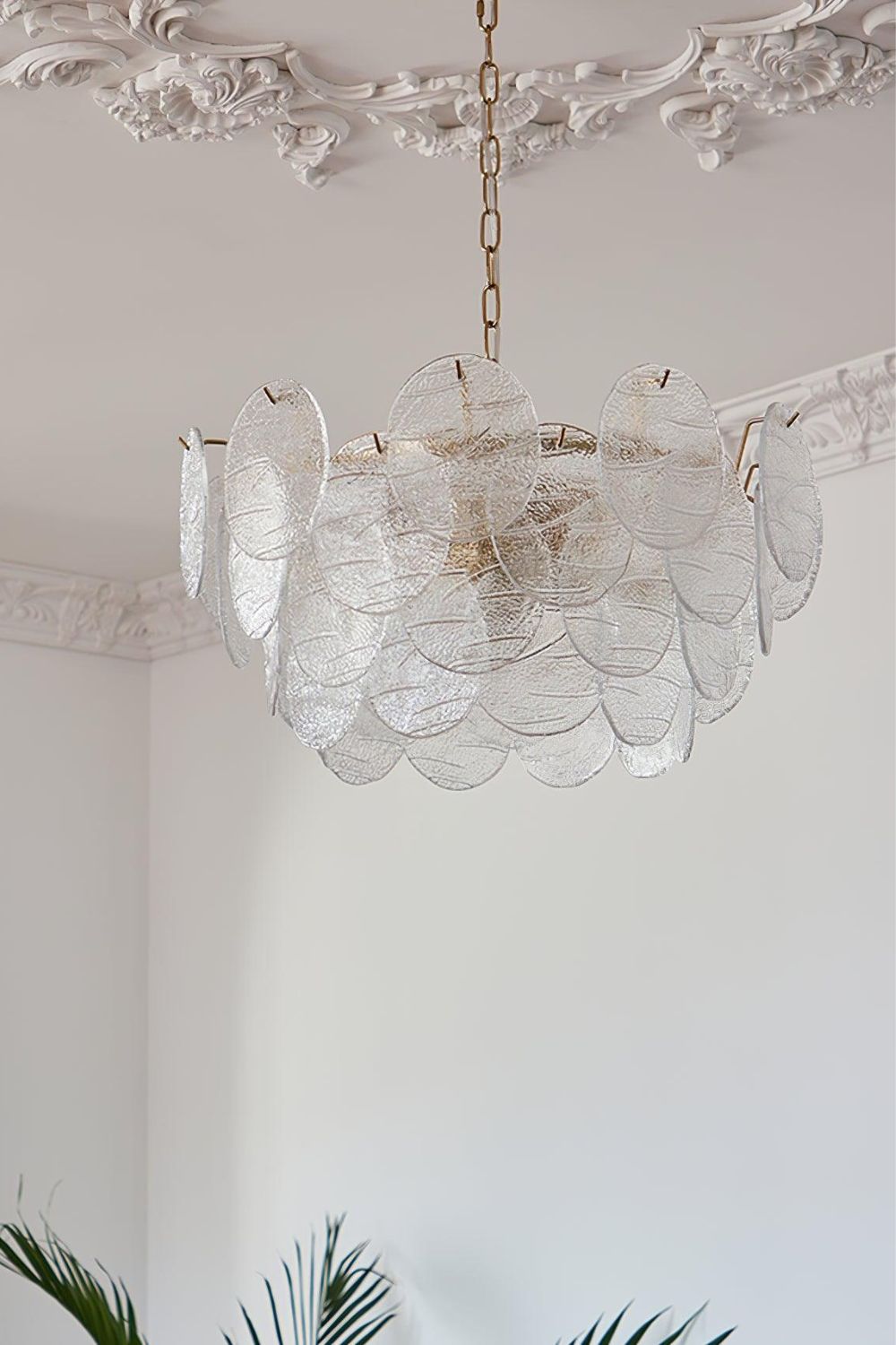 Glass Disc Chandelier - SamuLighting