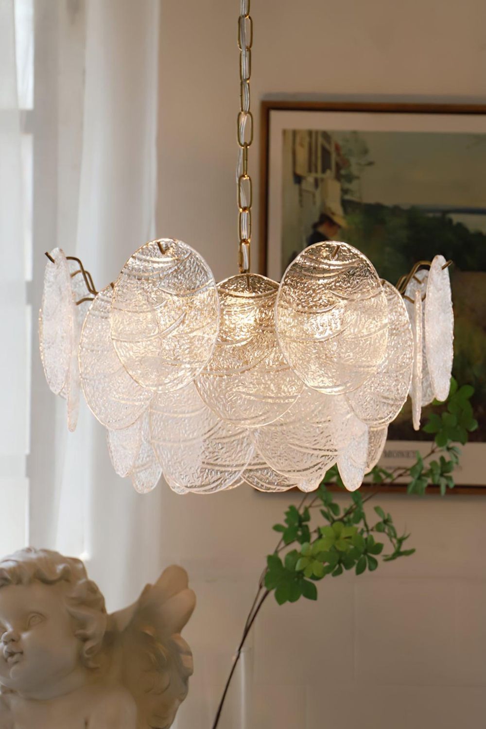 Glass Disc Chandelier - SamuLighting