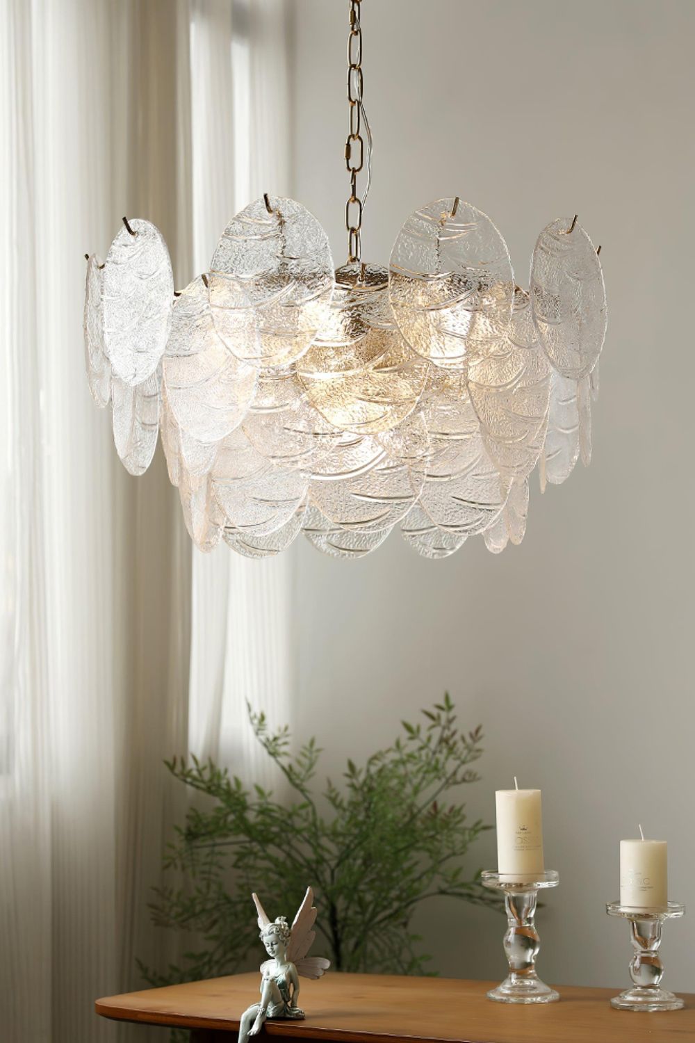 Glass Disc Chandelier - SamuLighting