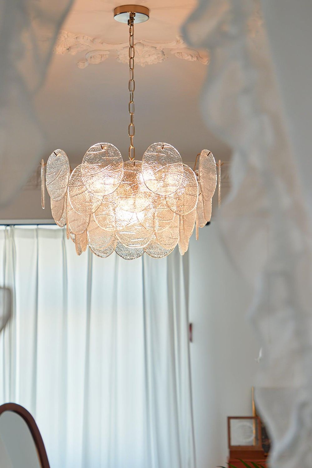 Glass Disc Chandelier - SamuLighting