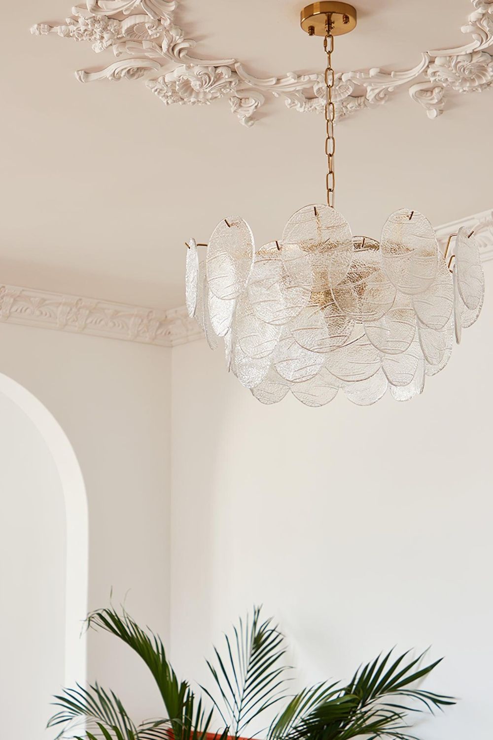 Glass Disc Chandelier - SamuLighting