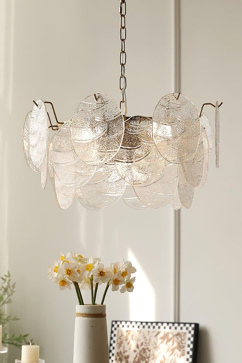 Glass Disc Chandelier - SamuLighting