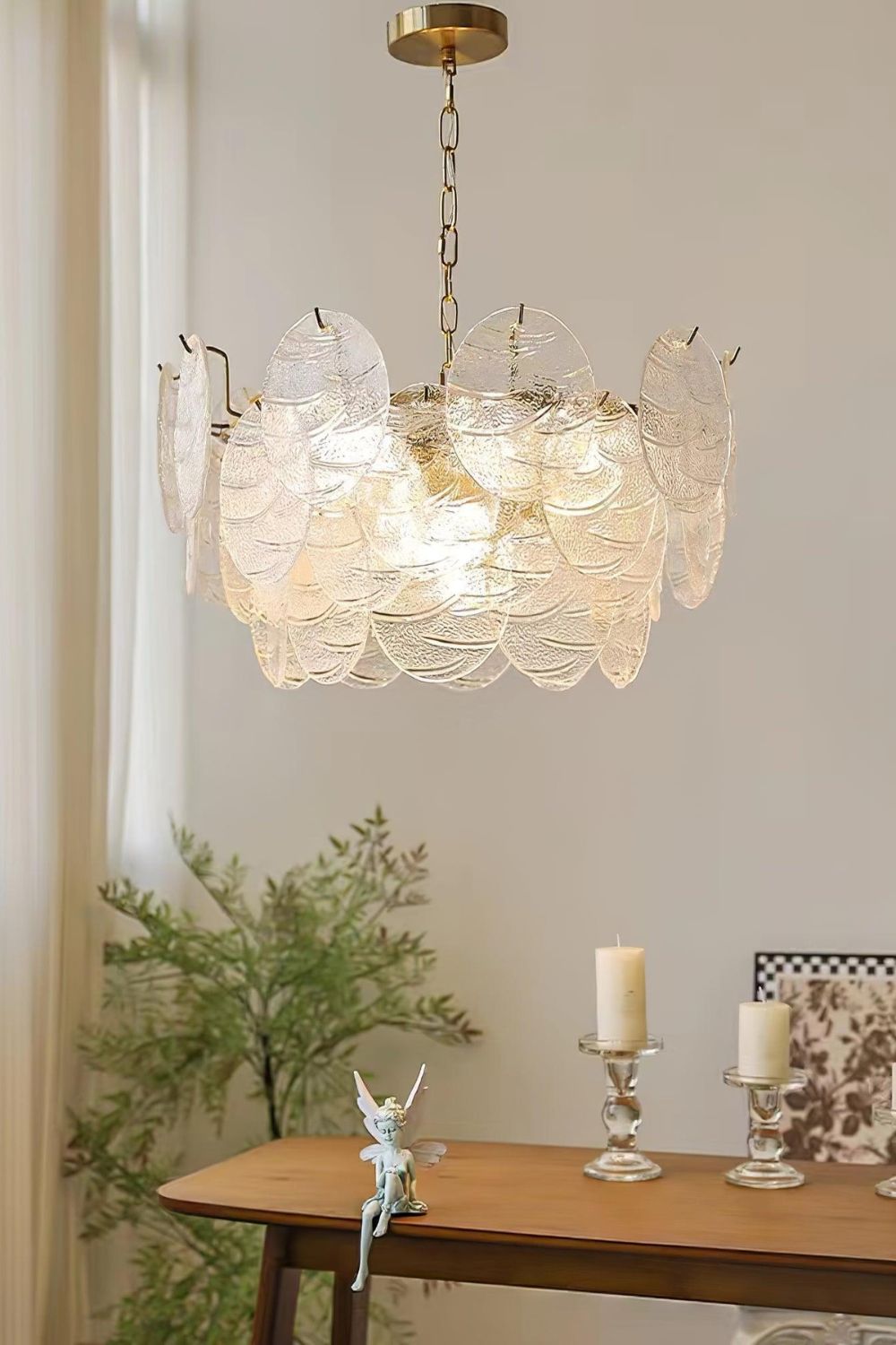 Glass Disc Chandelier - SamuLighting