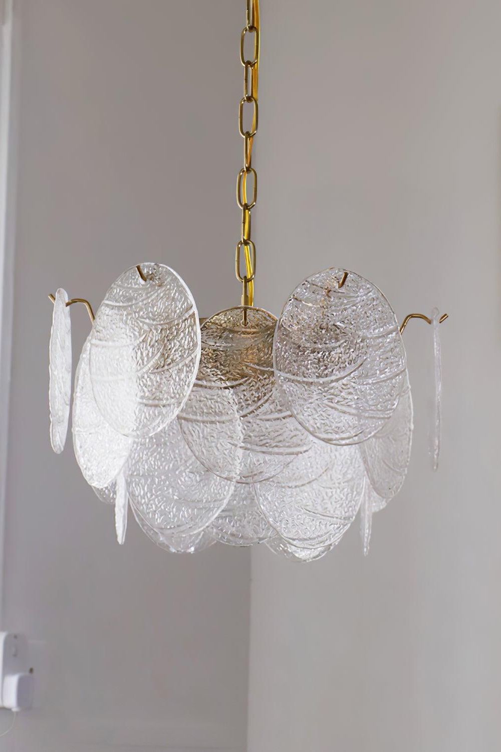 Glass Disc Chandelier - SamuLighting