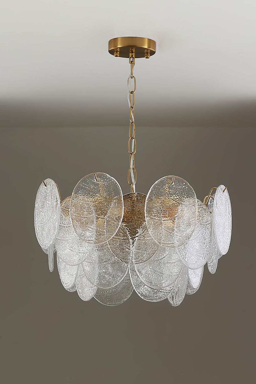 Glass Disc Chandelier - SamuLighting