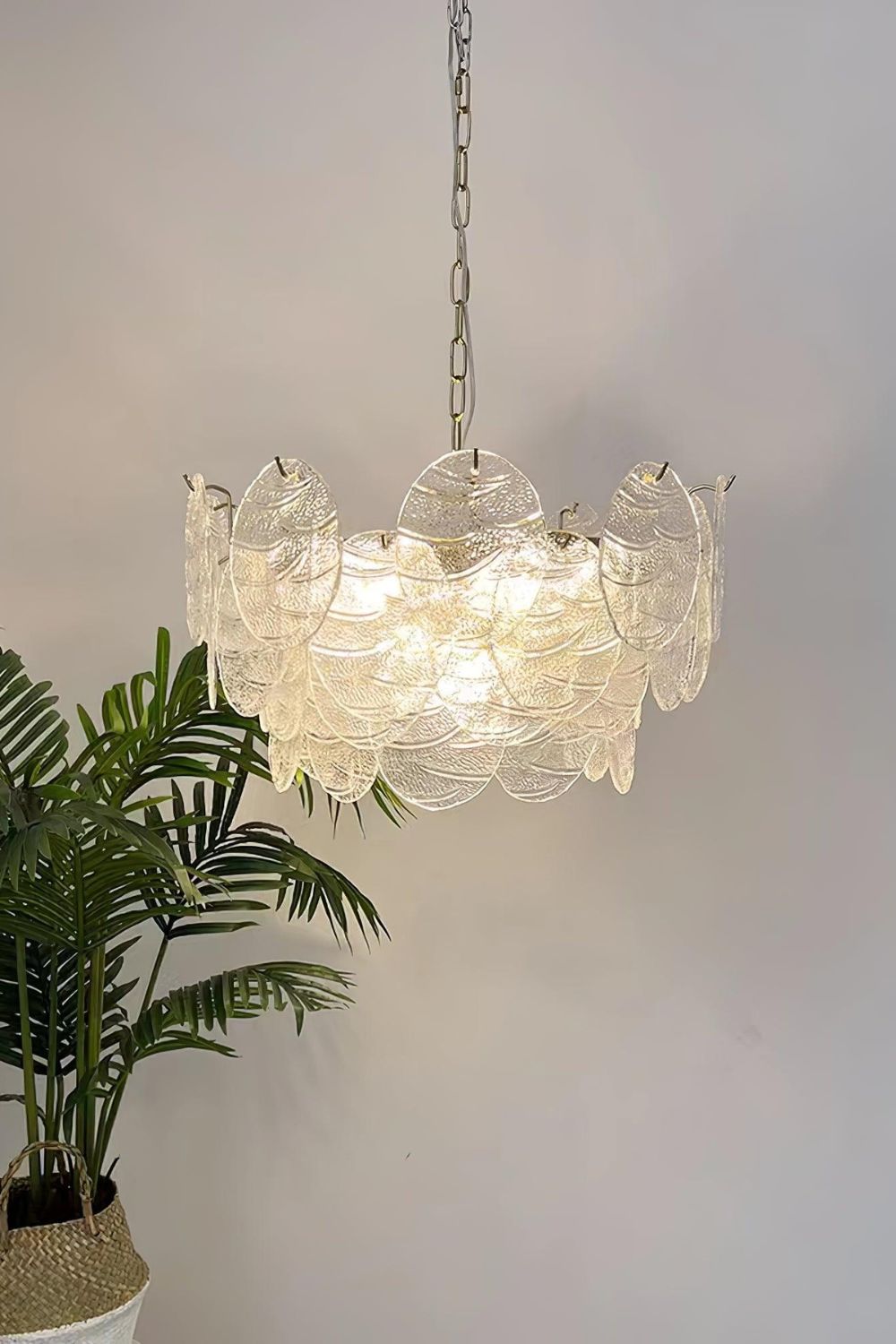 Glass Disc Chandelier - SamuLighting