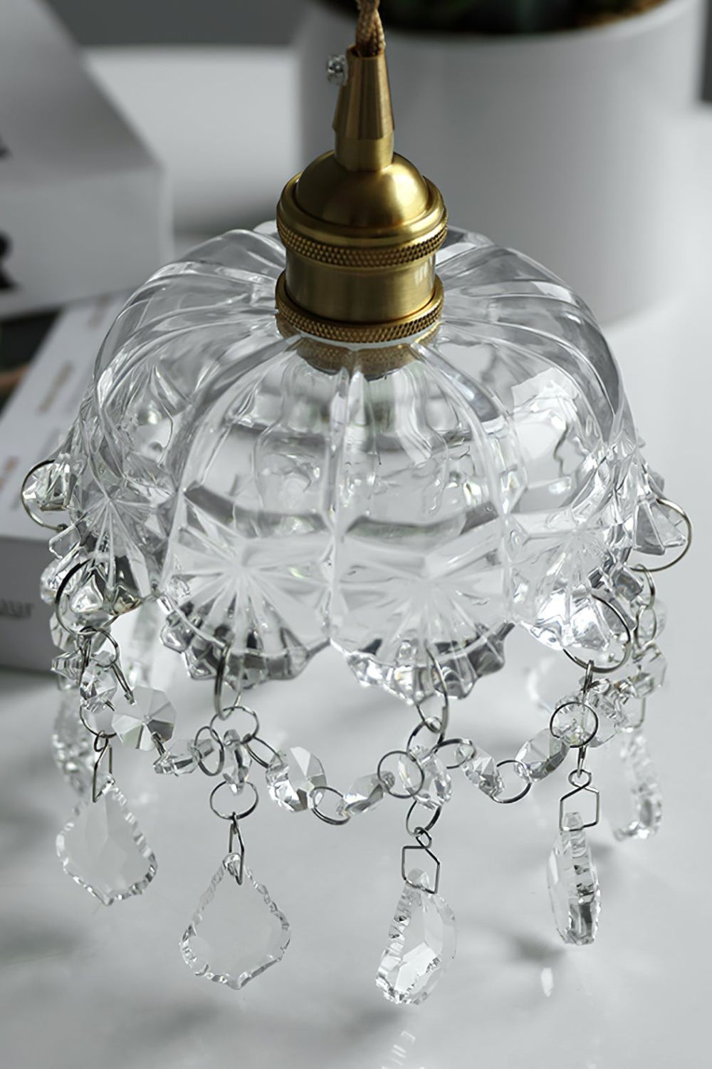 Glass Jewel Pendant Light - SamuLighting