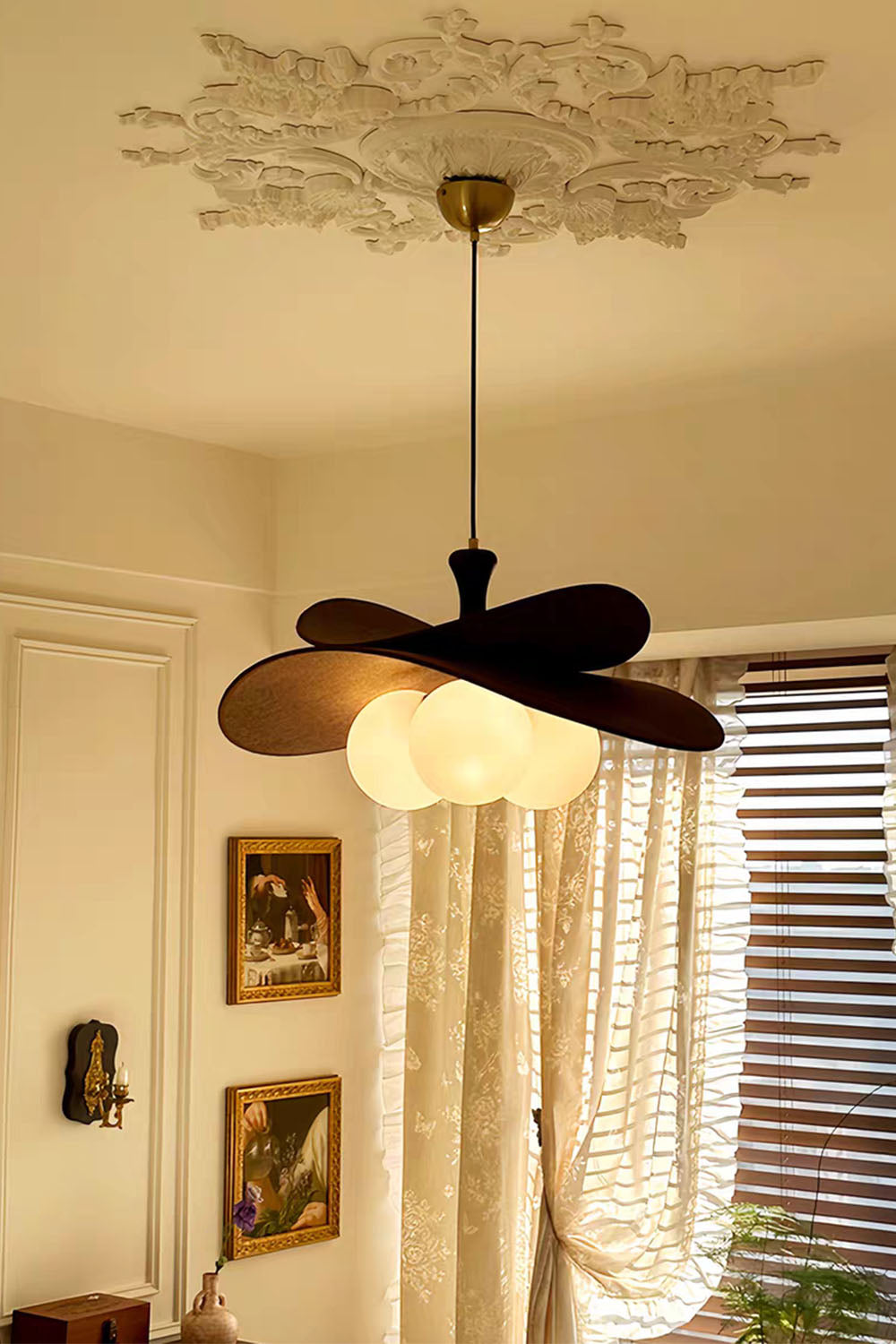 Glass Magic Bean Chandelier