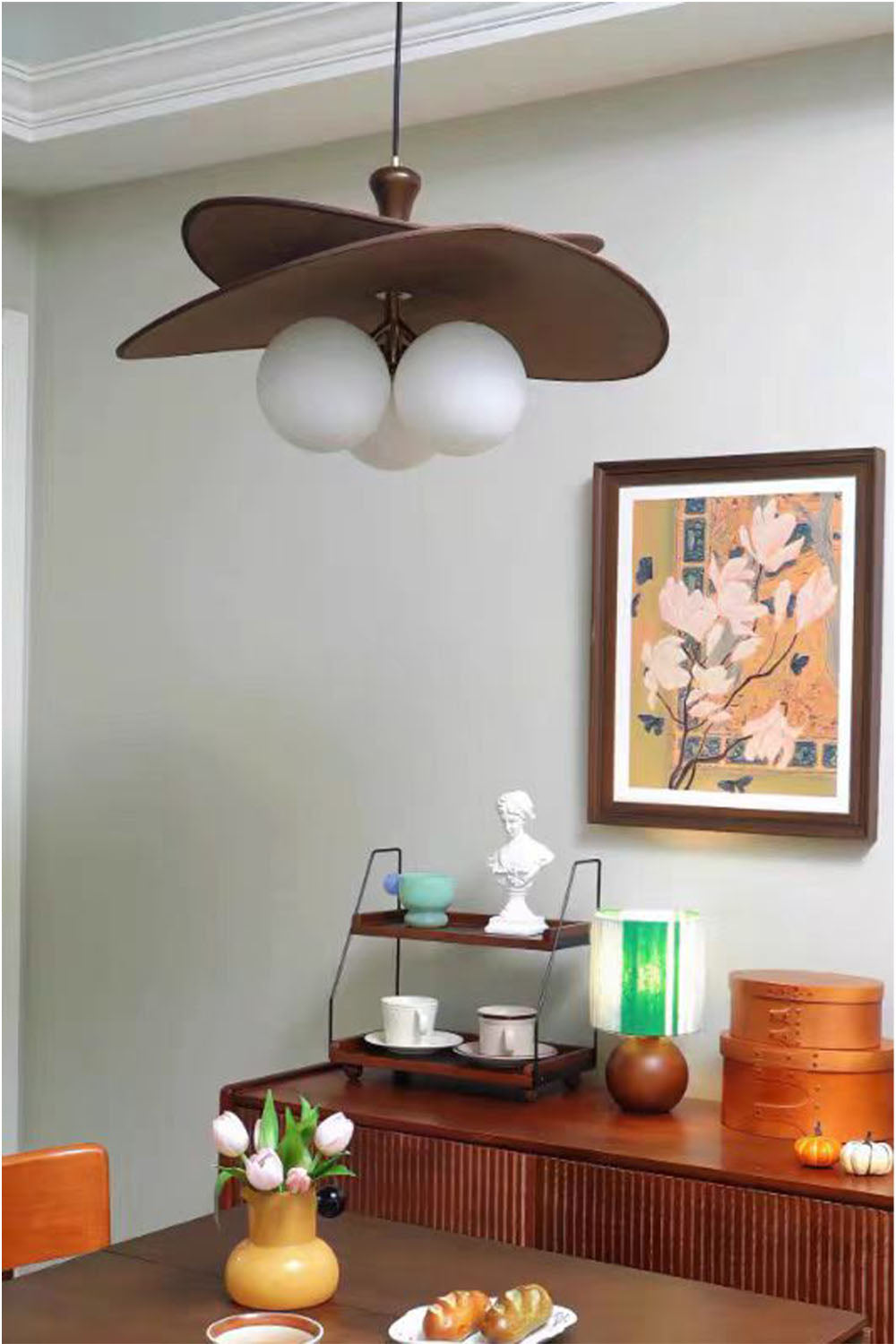 Glass Magic Bean Chandelier