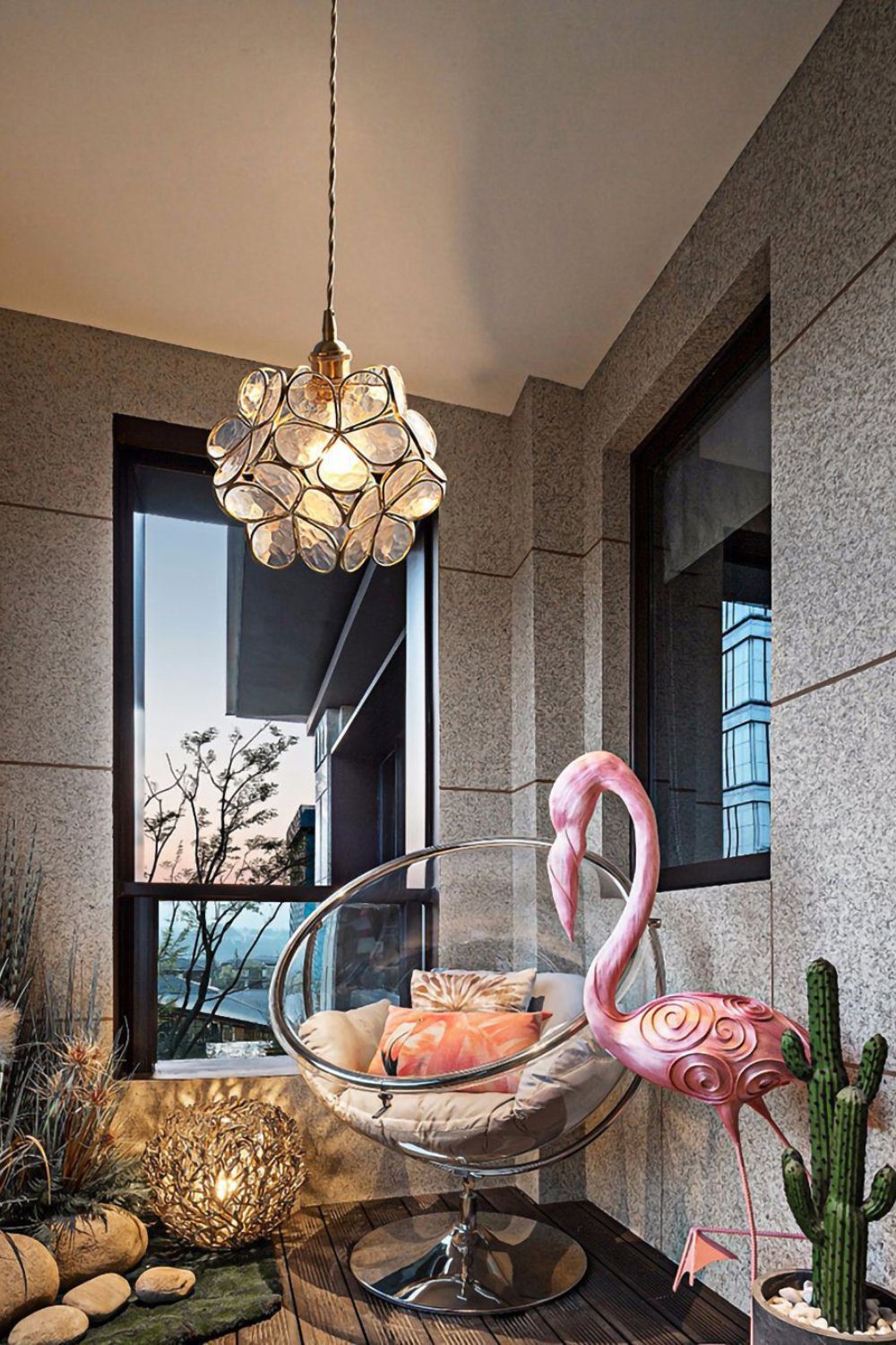 Glass Petal Pendant Lights - SamuLighting