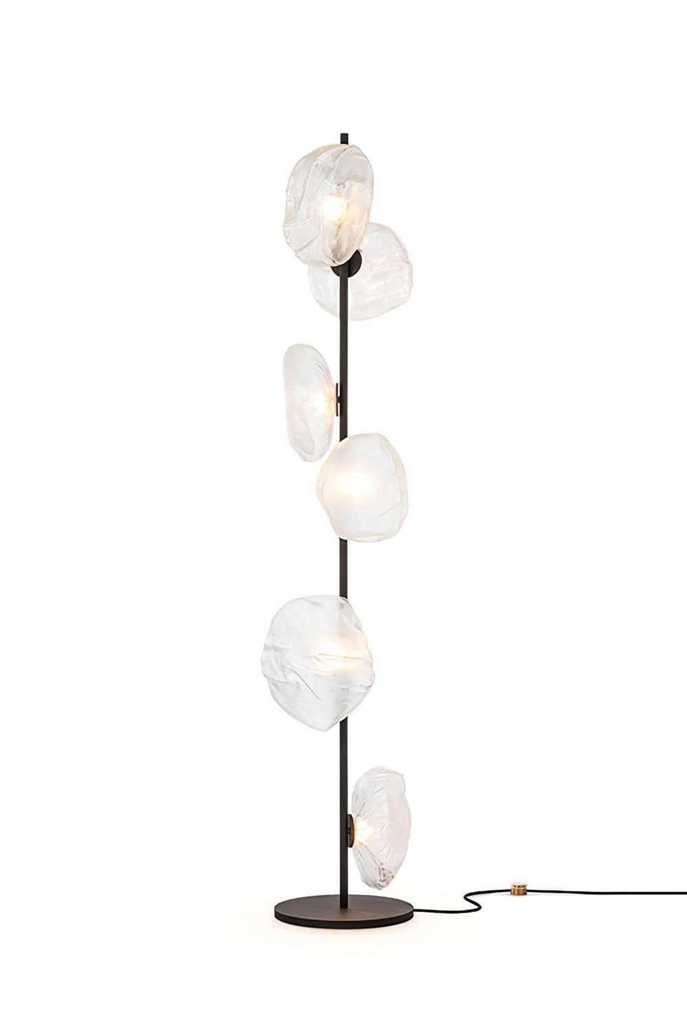 Glass Petals Floor Lamp