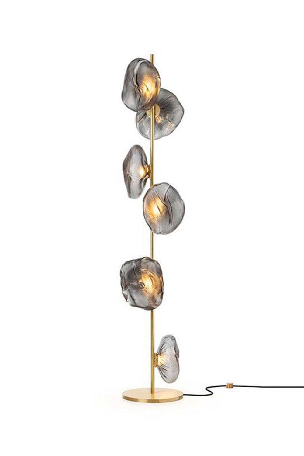 Glass Petals Floor Lamp