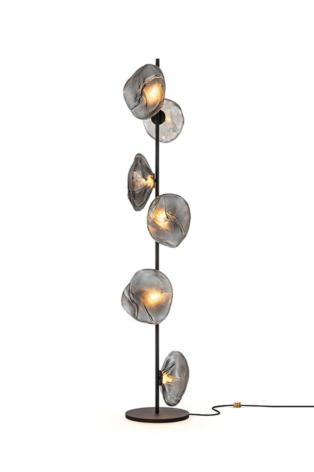 Glass Petals Floor Lamp