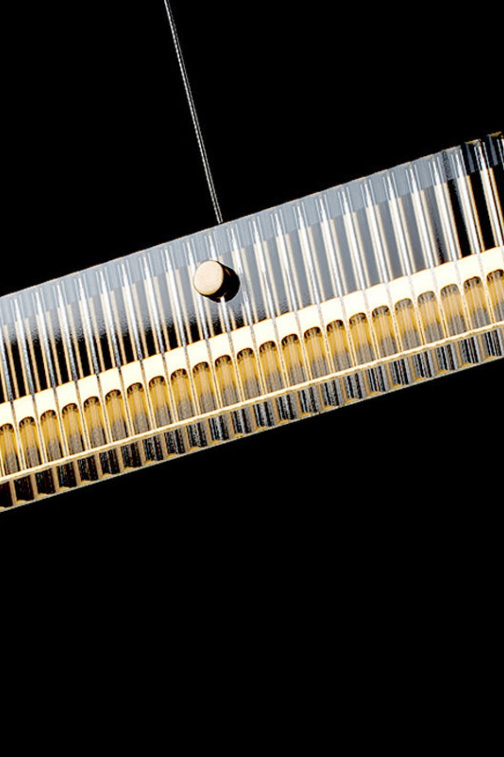 Linear glass chandelier - SamuLighting