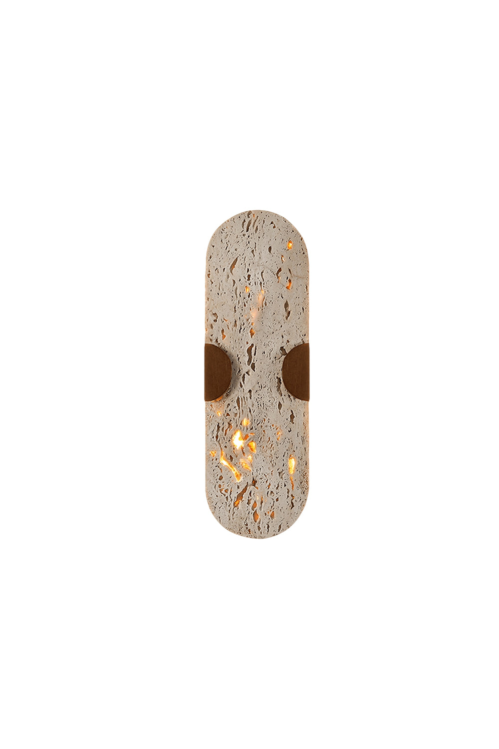 GlowPore Travertine Wall Lamp