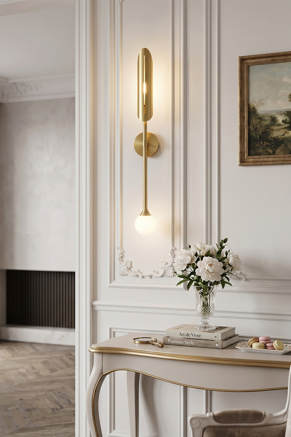 Gold Ion Modern Wall Lamp