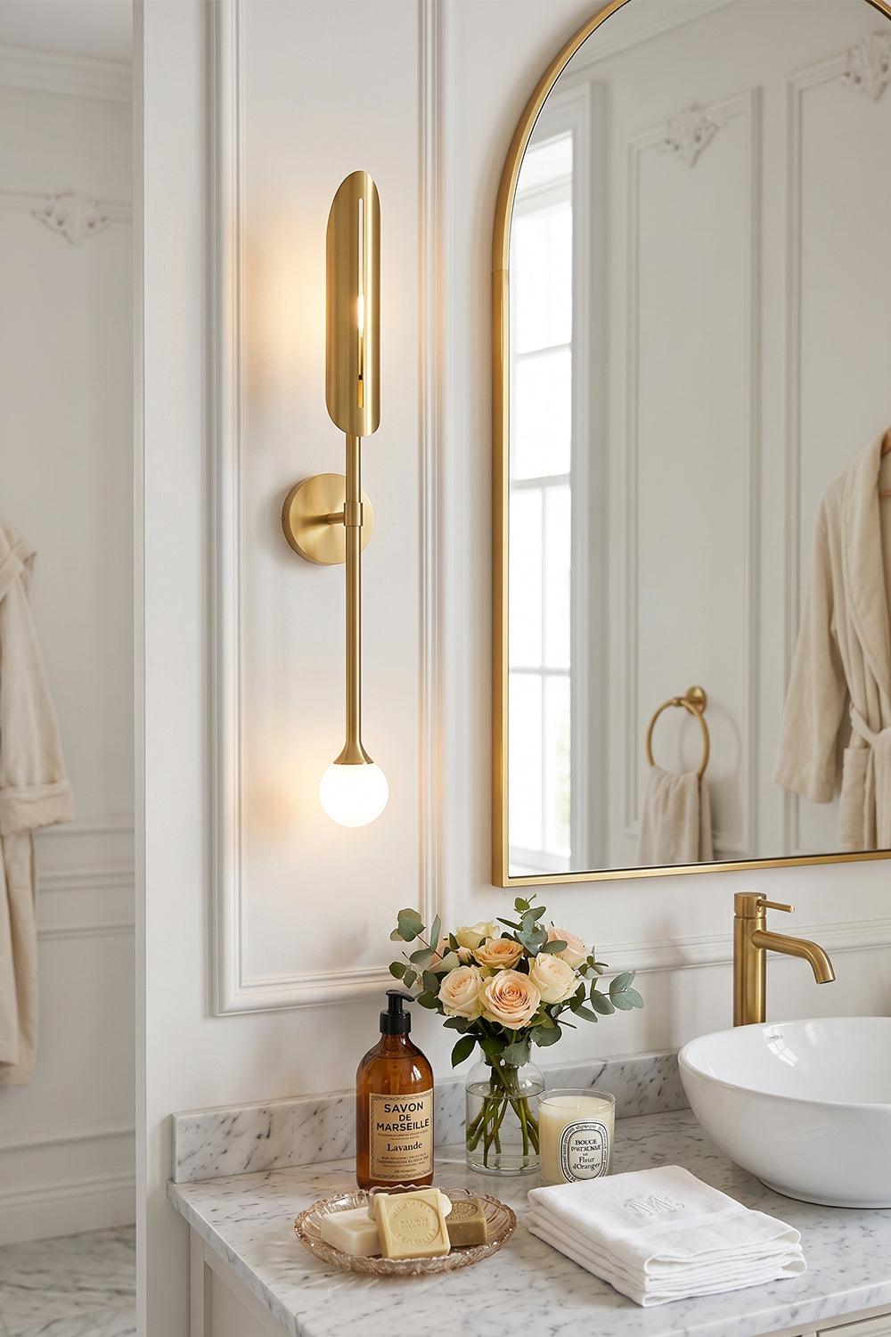 Gold Ion Modern Wall Lamp