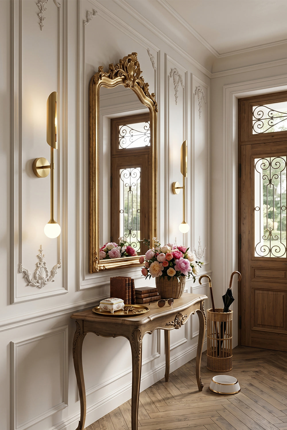 Gold Ion Modern Wall Lamp