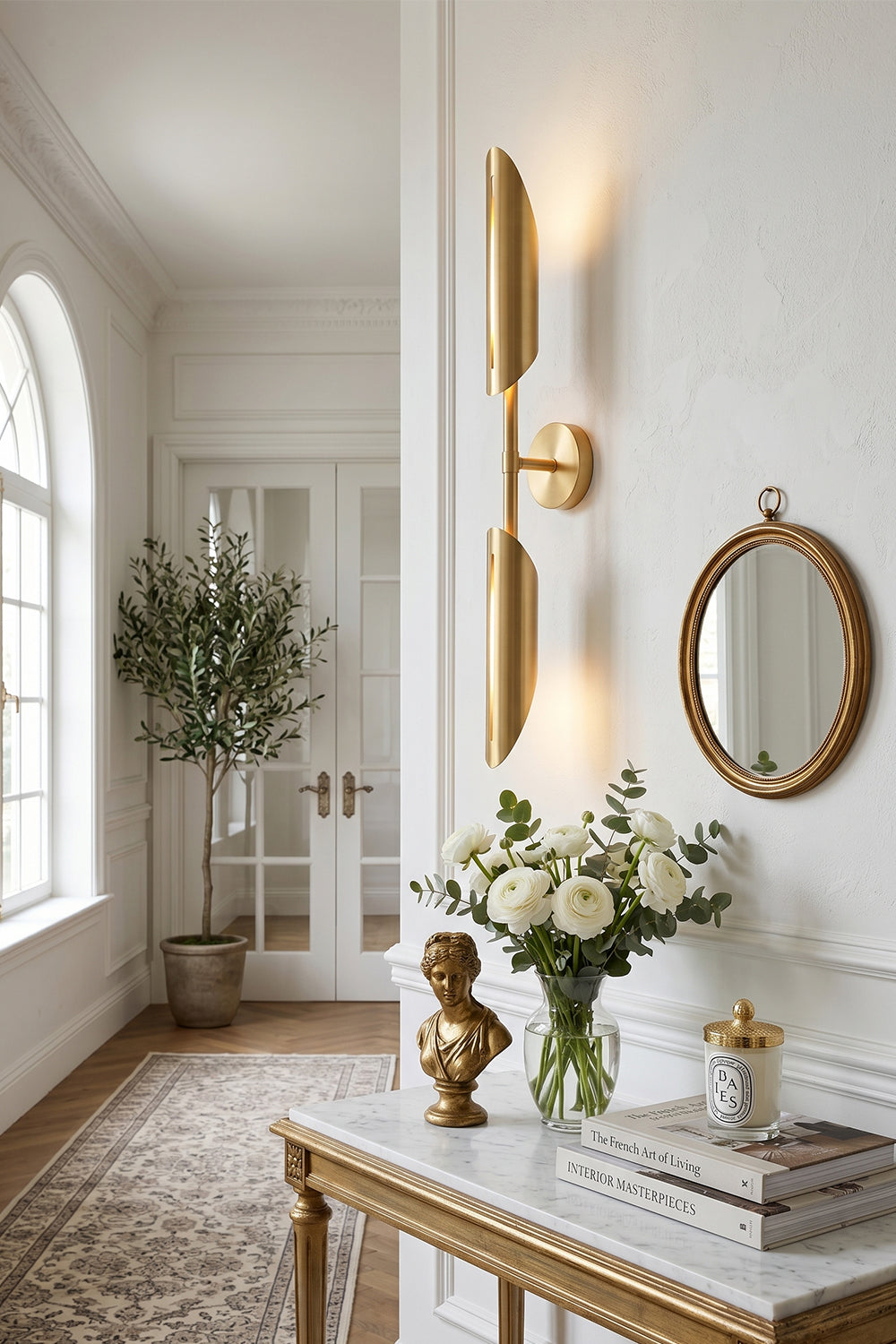 Gold Ion Modern Wall Lamp