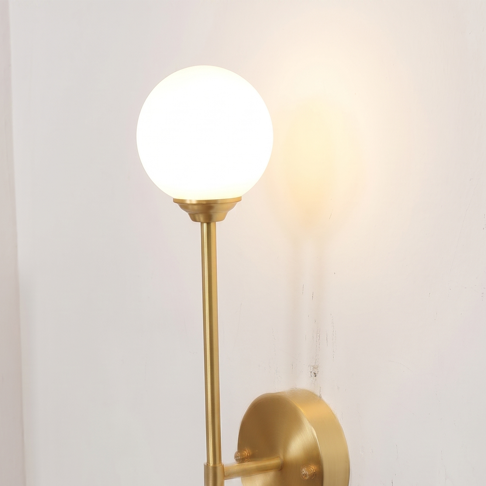 Frosted Opal Glass Globe