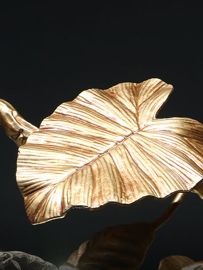 Gold Leaf Chandelier - SamuLighting