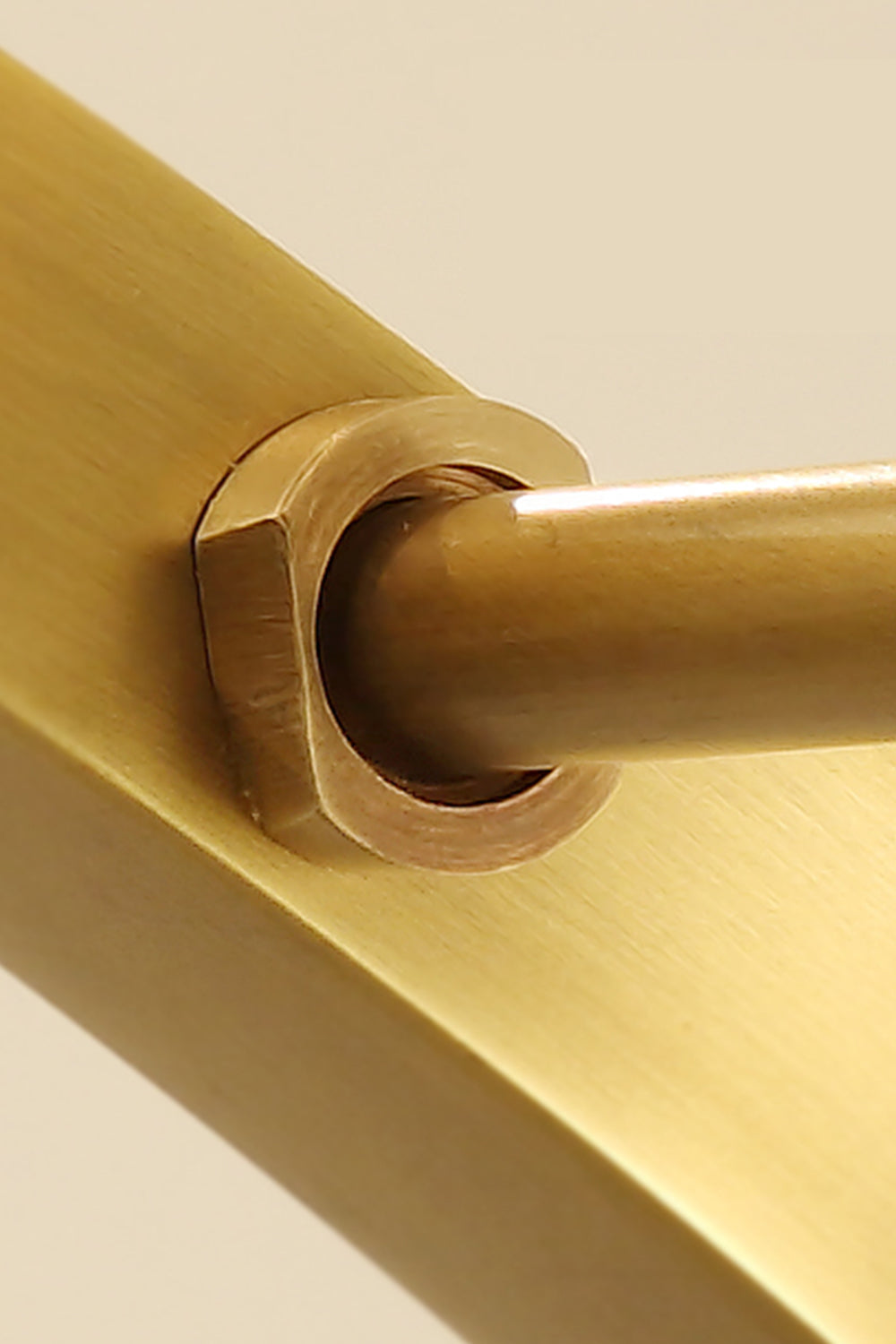 Golden Ring Candle-Arm Chandelier