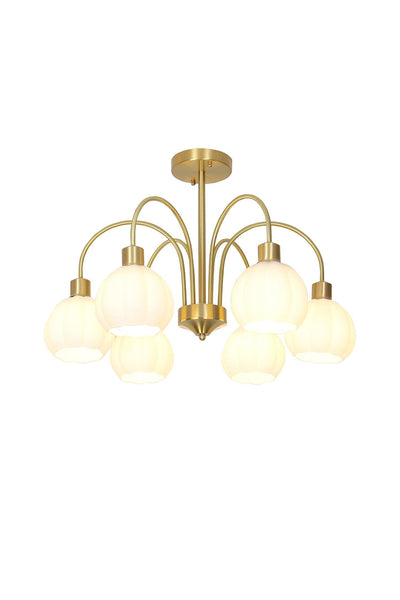 Golden Tulip Pendant Chandelier