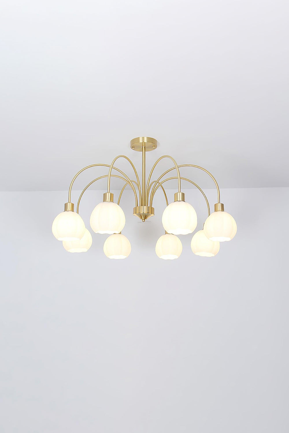 Golden Tulip Pendant Chandelier