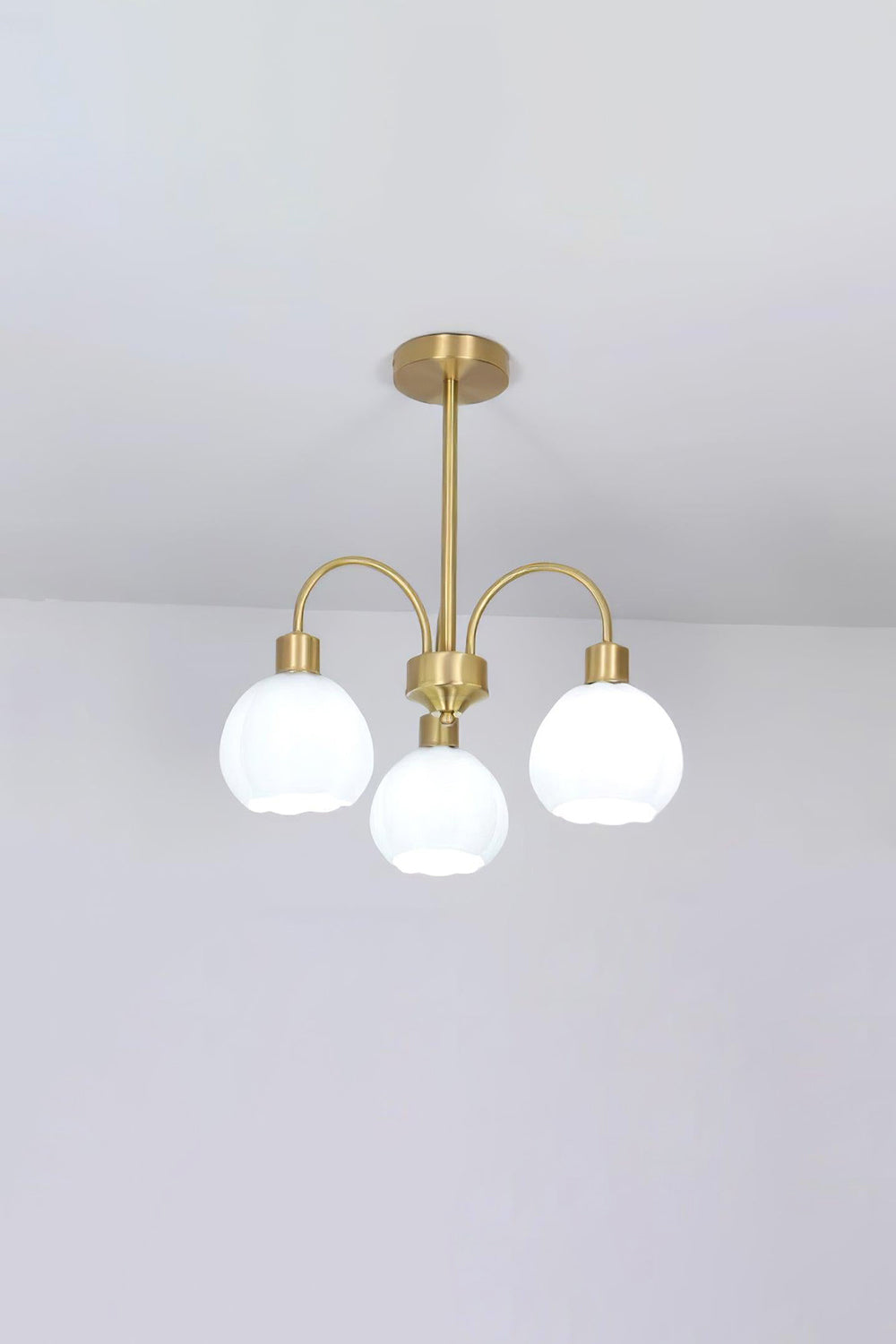 Golden Tulip Pendant Chandelier