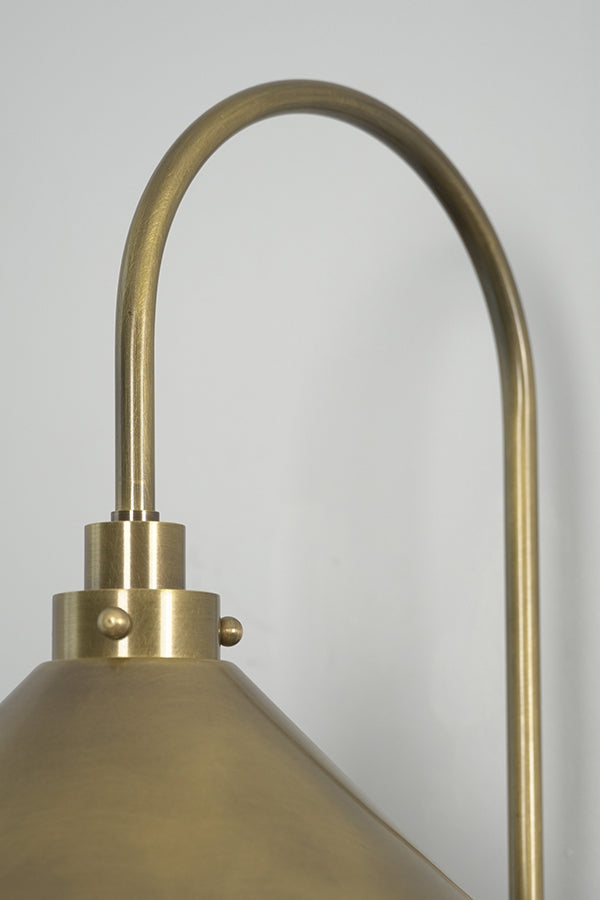 Gooseneck Cone Wall Sconce