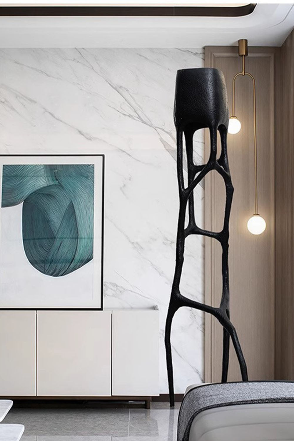 Gothic Sculpture Floor Lamp