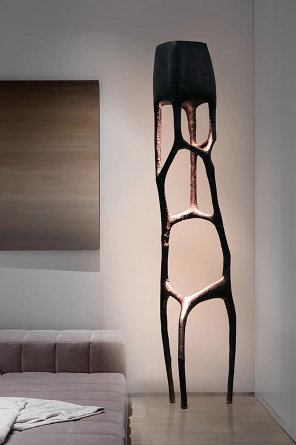 Gothic Sculpture Floor Lamp