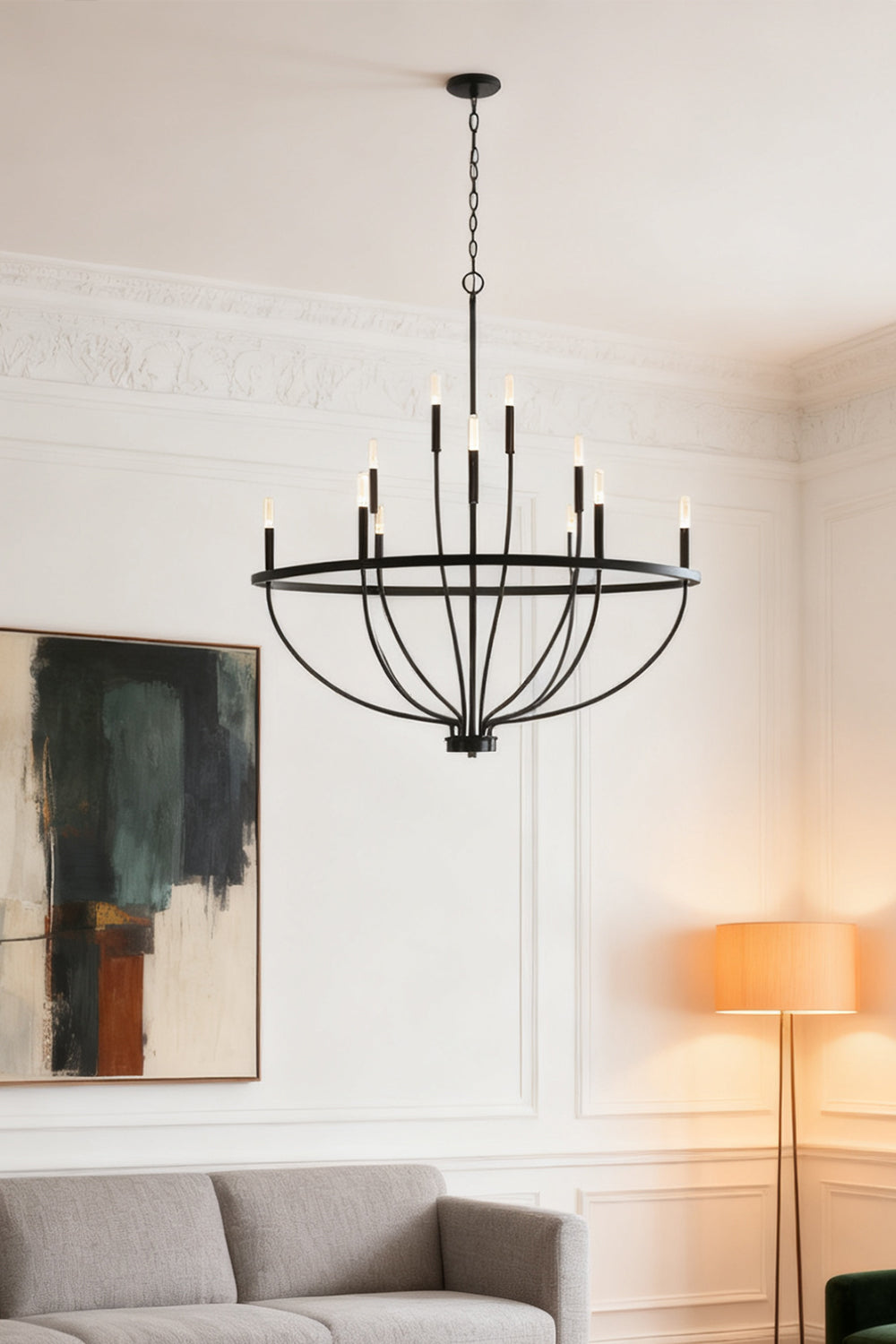 Greyson Bowl Chandelier