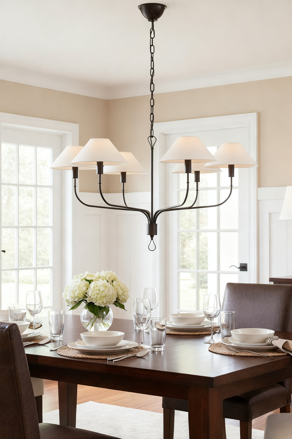 Griffin Staggered Tail Chandelier
